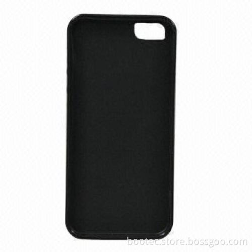 Wooden PU Leather-coated and TPU Case for iPhone 5/5S, Various Colors, Patterns Available